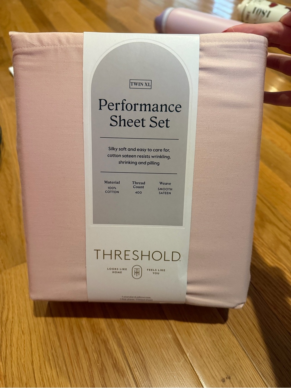 Threshold Performance Sheet Set - Pale Pink